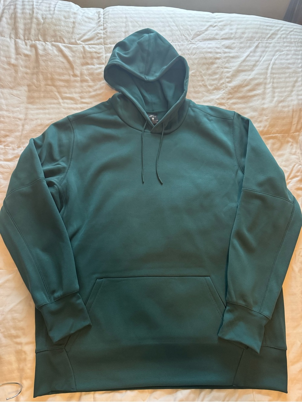 Men's Green Pullover Hoodie - Comfortable Everyday Sweatshirt